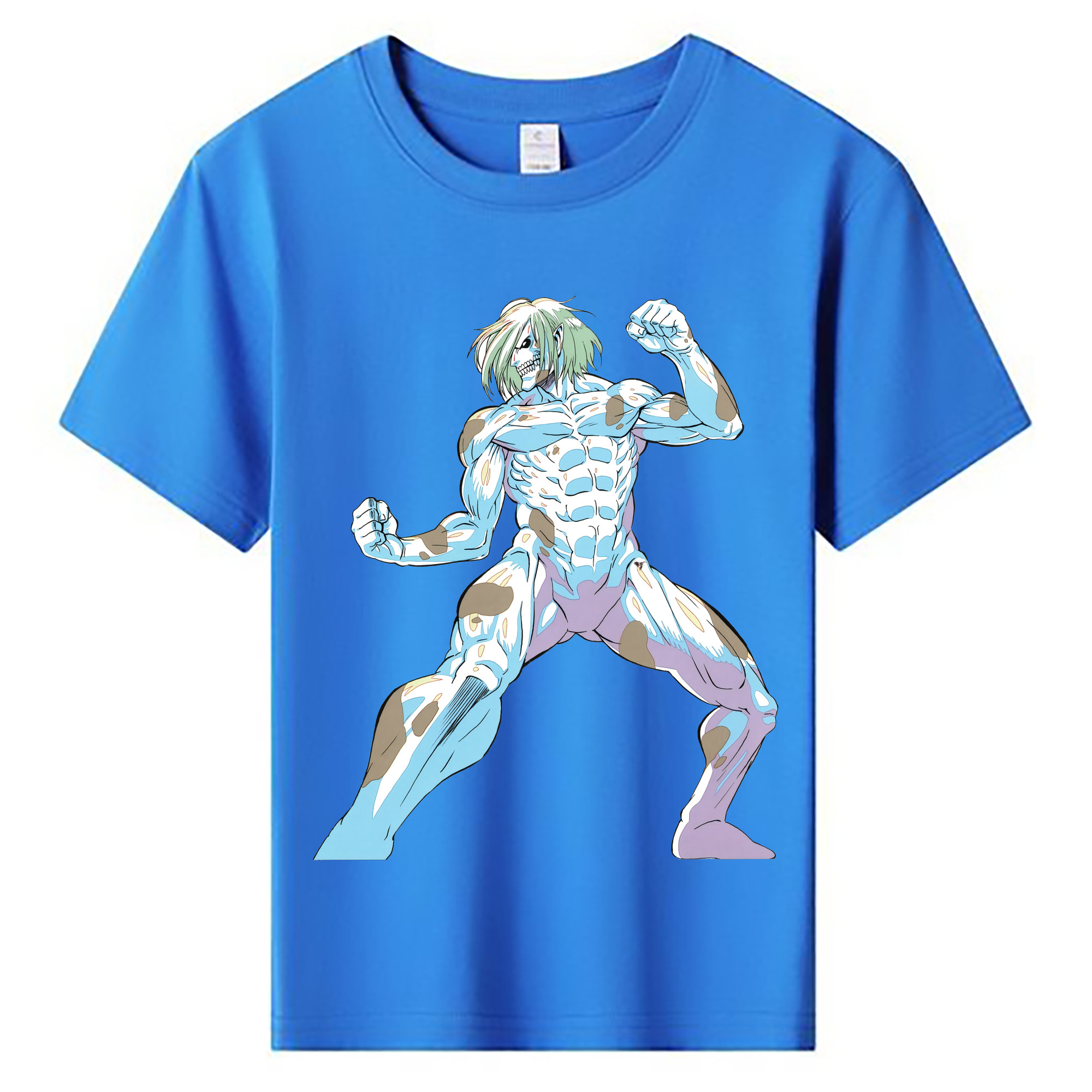 （画像用） 進撃の巨人 Attack on Titan 綿100％キッズTシャツ（フロントプリント）